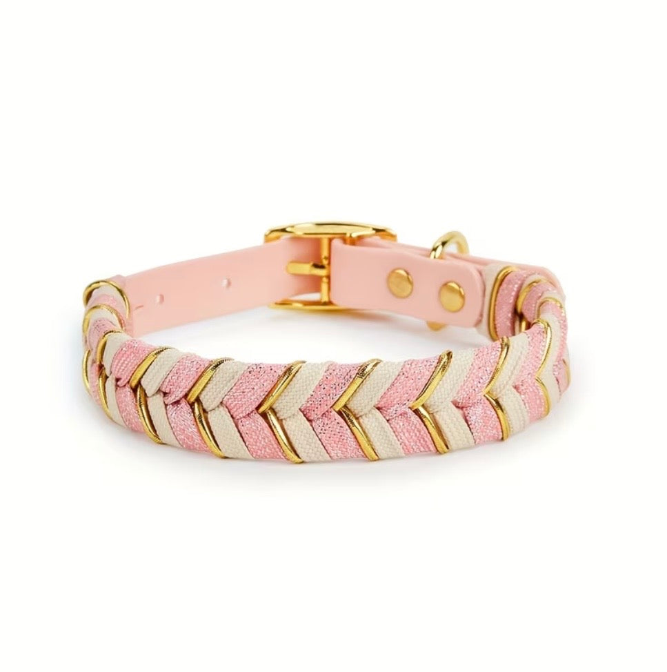 Handgefertigtes PVC Hundehalsband