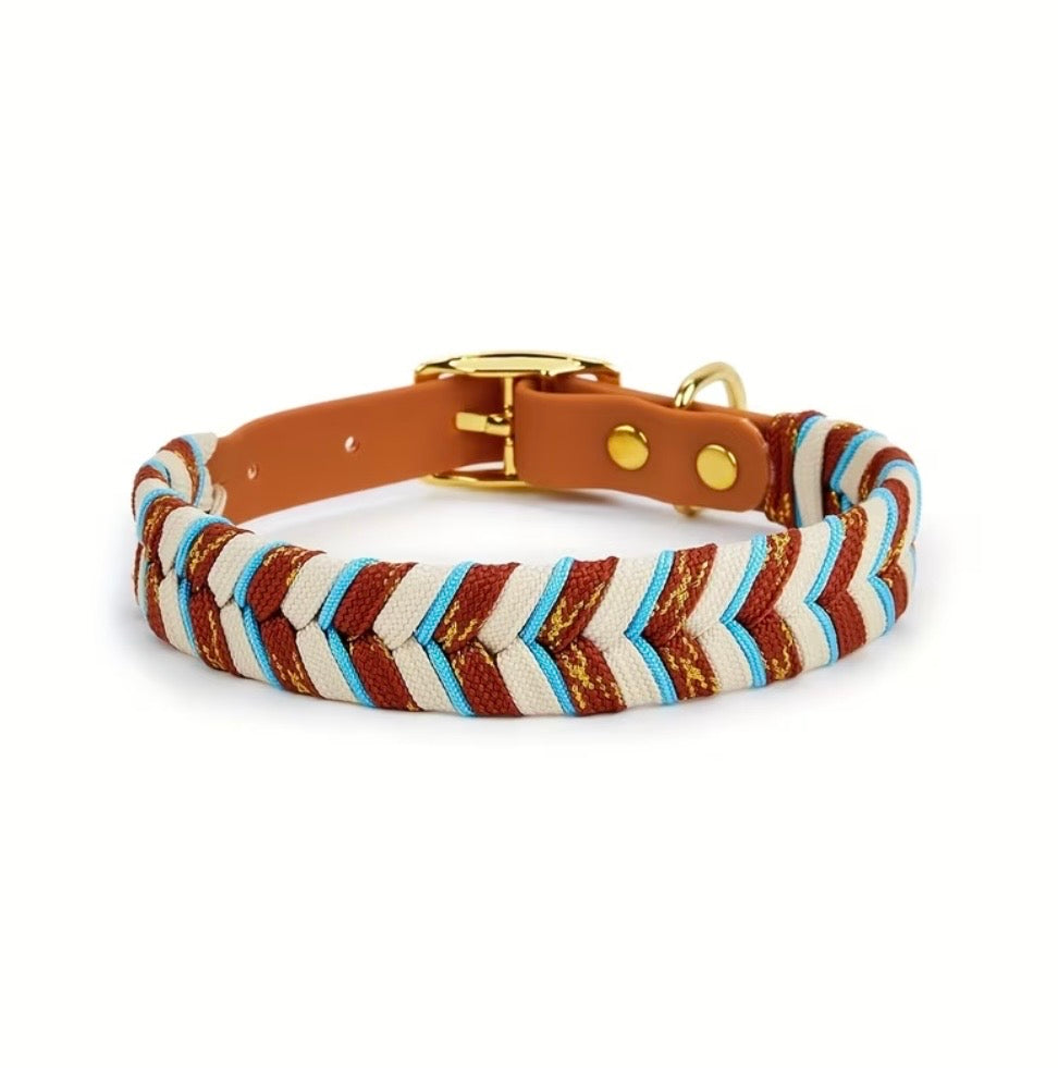 Handgefertigtes PVC Hundehalsband